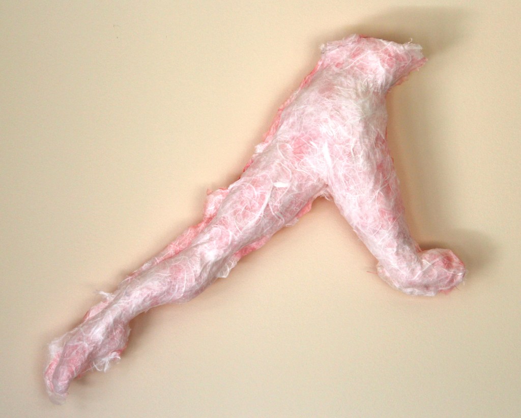 Swift, a paper sculpture by artist Julie Rotblatt-Amrany